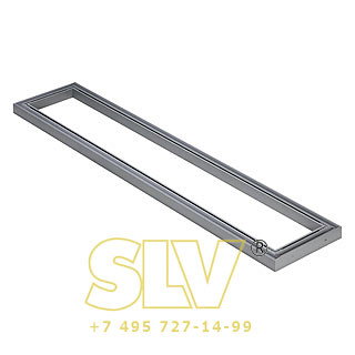 154704 AIXLIGHT PENDANT SYSTEM, BASISFRAME 1.1 m, подвесная рама, серебристый SLV 154704 AIXLIGHT PENDANT SYSTEM, BASISFRAME 1.1 m, подвесная рама, серебристый SLV
