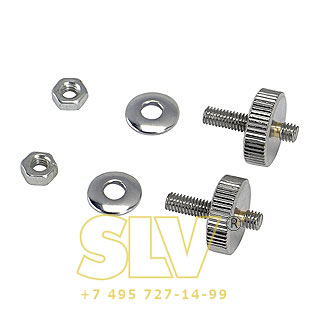 154744 AIXLIGHT PENDANT SYSTEM, набор крепежных винтов (2шт.), хром SLV 154744 AIXLIGHT PENDANT SYSTEM, набор крепежных винтов (2шт.), хром SLV