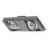 154784 AIXLIGHT PENDANT SYSTEM, QRB Module 2, светильник с ЭПН для 2 ламп QRB111 по 100Вт макс., серебрис.